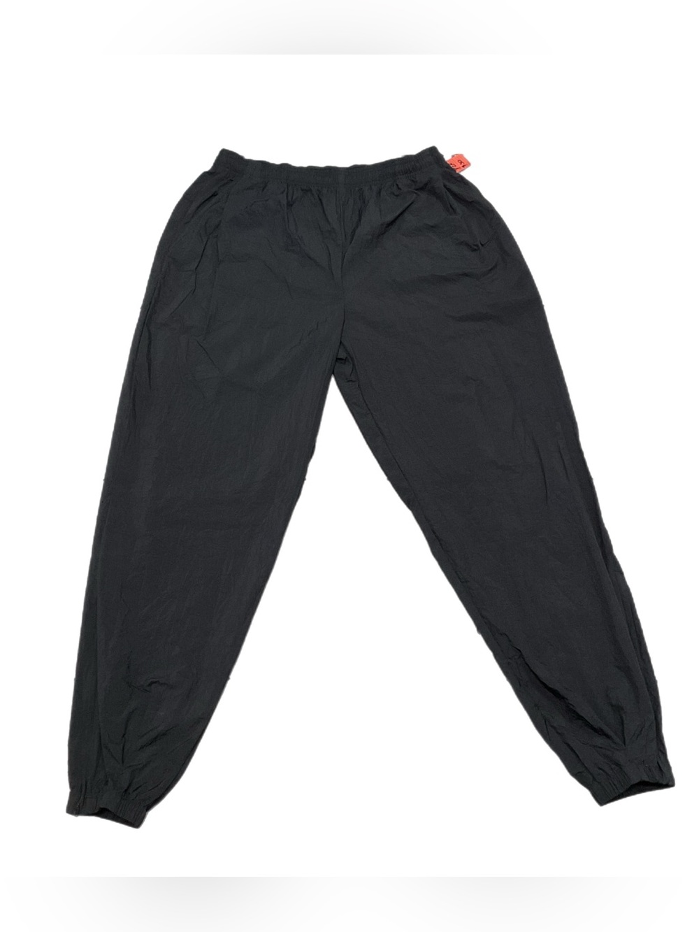 Vintage 90s Y2K Nike Black Nylon Track Pants